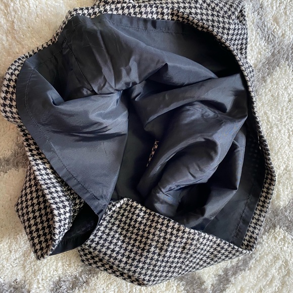 Vintage 90’s Express wool houndstooth mini skirt - Picture 8 of 8